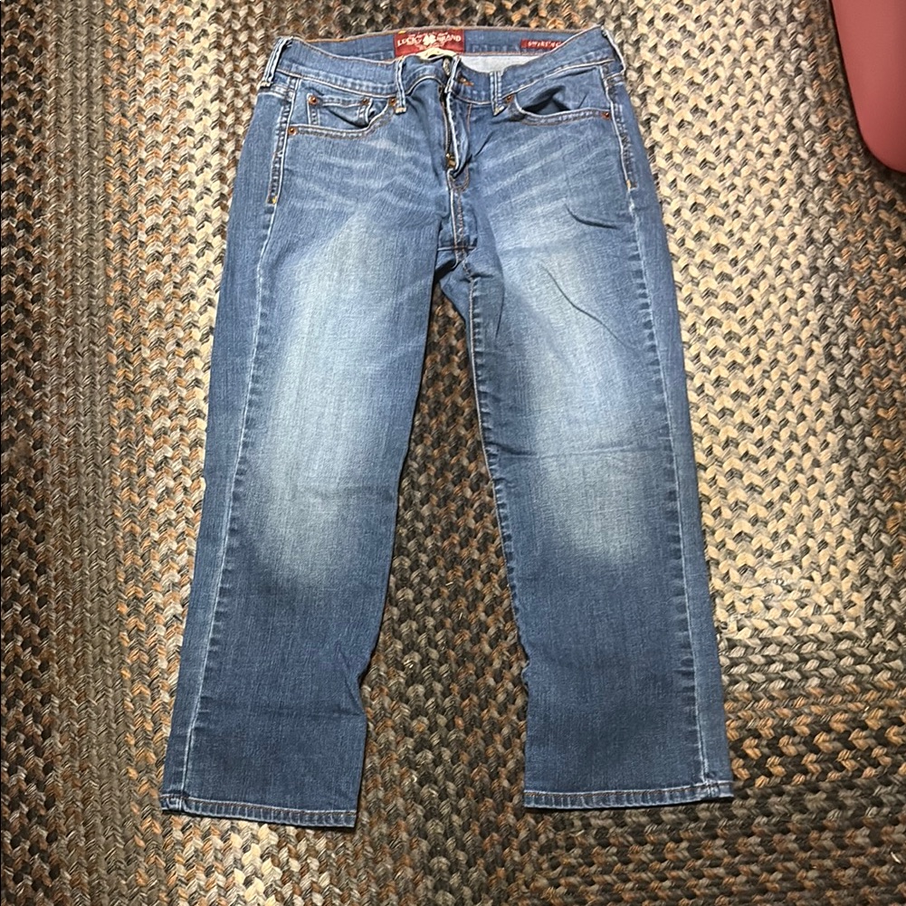 Lucky Brand Relaxed Fit Blue Jeans Lucky Brand Relaxed Fit Blue Jeans